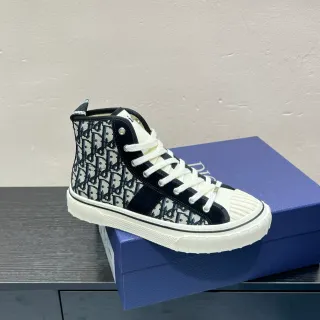 Dior B23 Oblique Jacquard High-Top Lifestyle Sneakers
