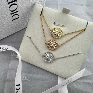 Dior Rose des Vents Pavé Crystal Compass-Star Bracelets