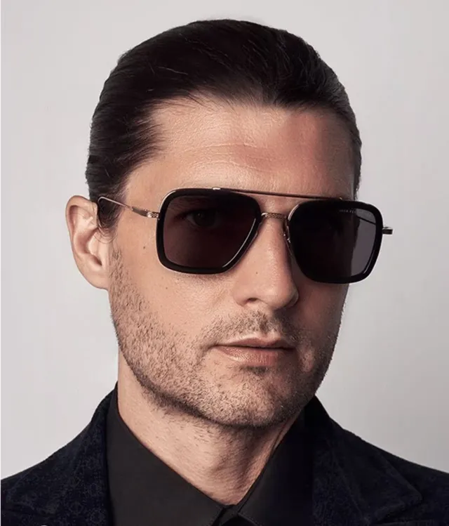 DITA Flight 006 Black and Rose Gold Gradient Sunglasses 5