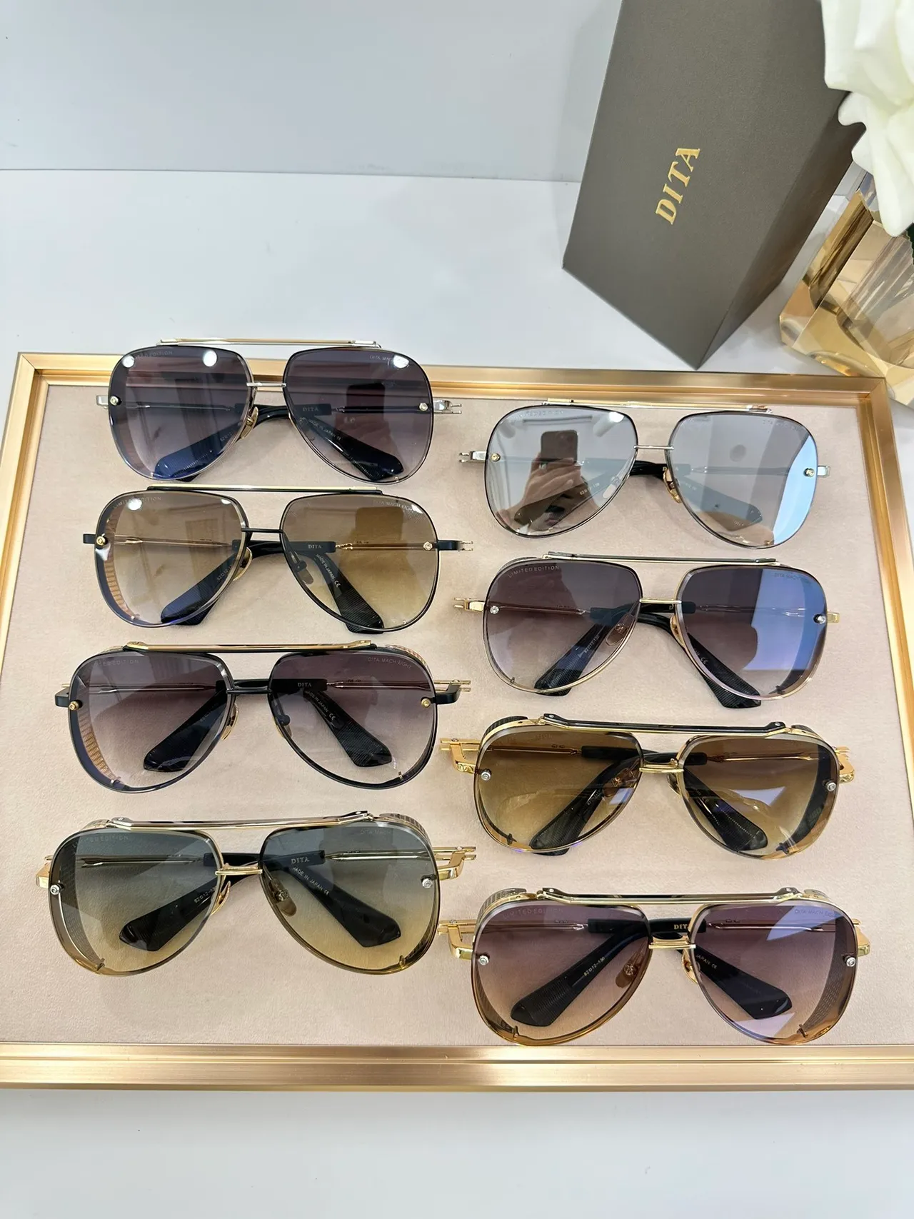 DITA Mach Eight نظارت شمسية طيارة ثنائية اللون 2