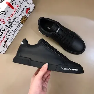 Dolce & Gabbana কালো লাইফস্টাইল স্নিকার্স