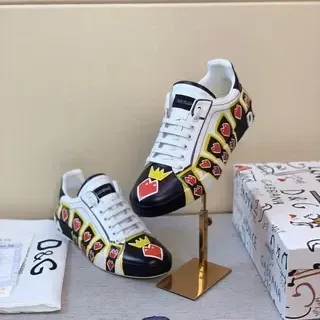 Dolce & Gabbana NS1 सादा कालो लो-टॉप लेस-अप लाइफस्टाइल स्निकार
