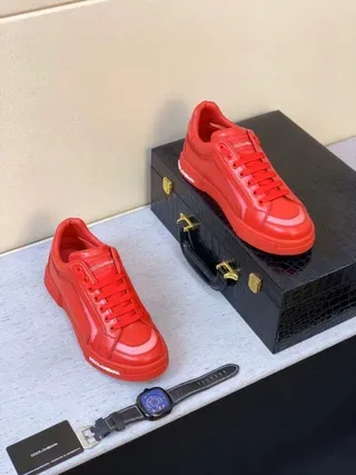Dolce & Gabbana Portofino Red zapatillas lifestyle 2
