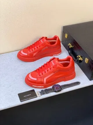 Dolce & Gabbana Portofino Red zapatillas lifestyle 7