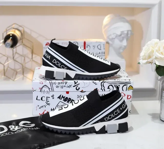 Dolce & Gabbana Speed Trainer কালো ও সাদা লাইফস্টাইল স্নিকার 2