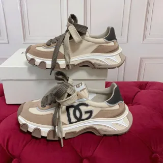 Dolce & Gabbana B27 Sneakers chunky beige et tan