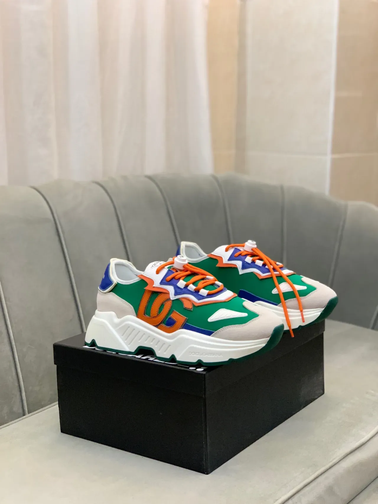 Dolce & Gabbana DG Run Zapatillas chunky multicolor 1