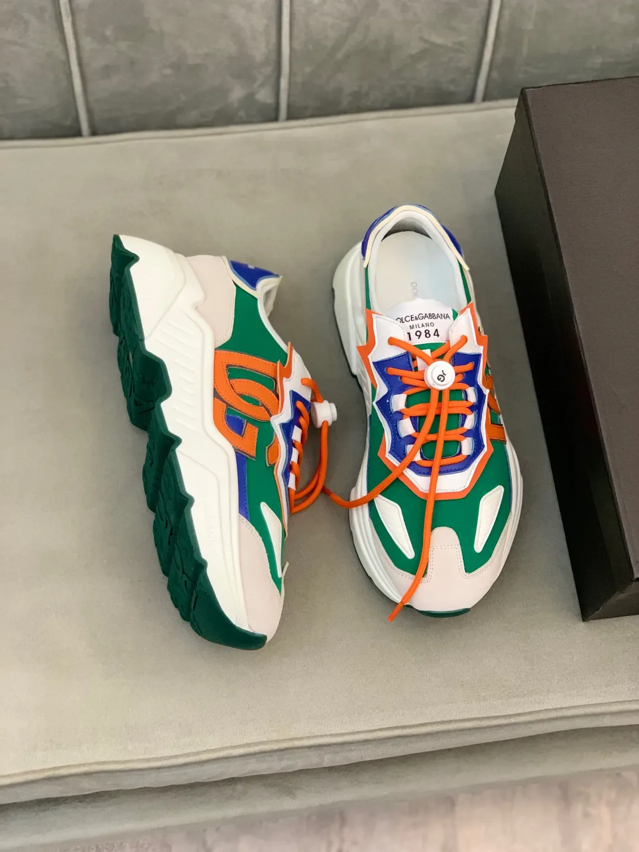 Dolce & Gabbana DG Run Zapatillas chunky multicolor 6