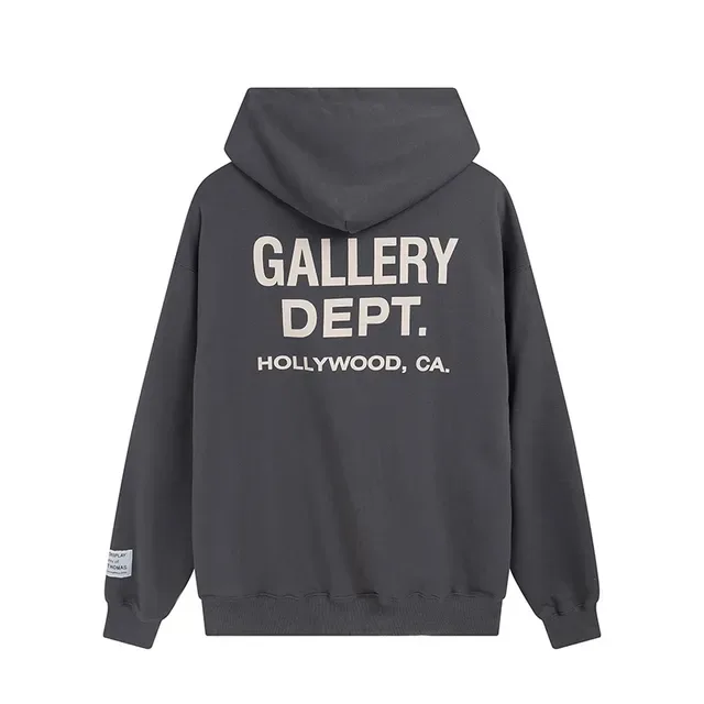 Gallery Dept White Relaxed-Fit Oversized Silhouette Hoodie 13