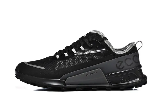 biom Black Gray Mesh Upper Synthetic Cage Overlays Running Shoes 2