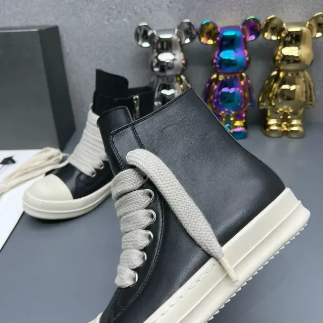 Chaussures lifestyle à talons hauts noires et crème avec fermeture éclair 5
