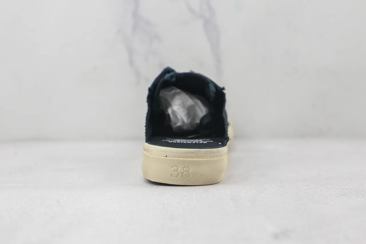 Negro Beige Superior Suela de Goma Off-White Lona 9