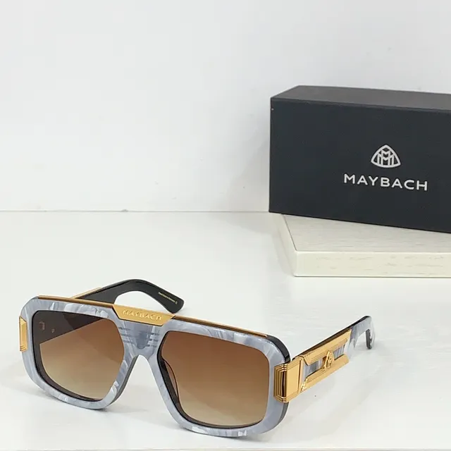 Black Gold Armação retangular oversize óculos de sol com haste de acetato marmolado 5