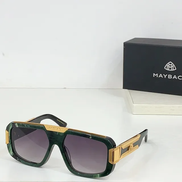 Black Gold Armação retangular oversize óculos de sol com haste de acetato marmolado 8