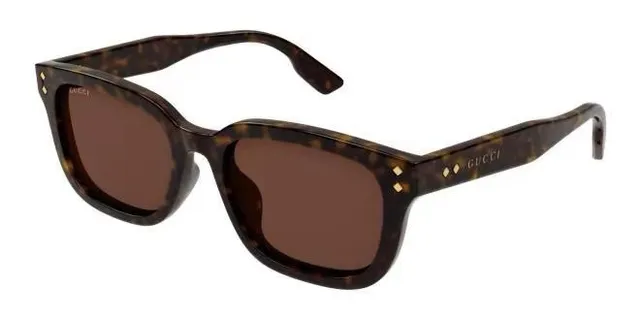 Black Rectangular Lens Thin Frame Sunglasses 2