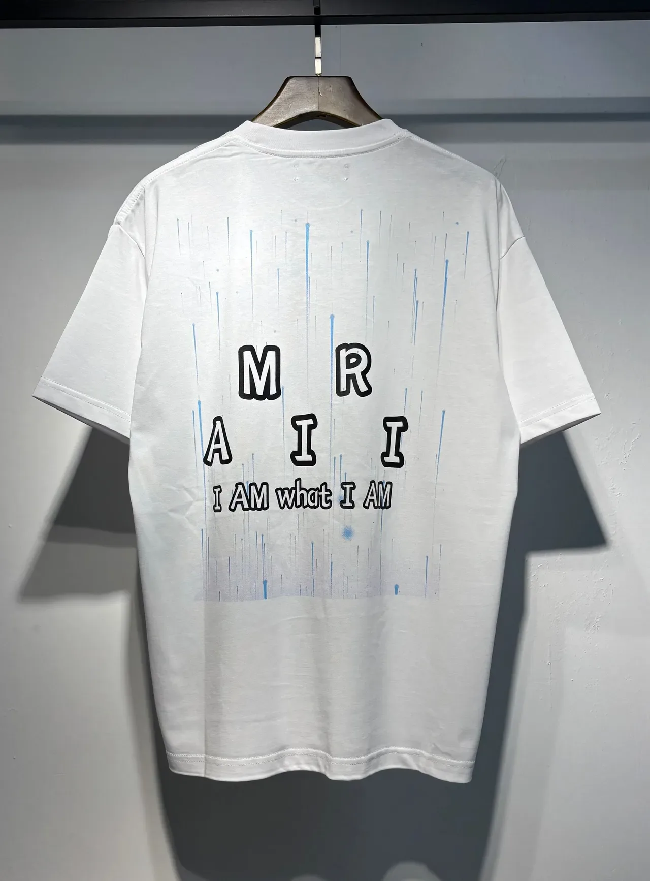 Black White Oversized Fit Back-Print Graphic T-Shirt 2
