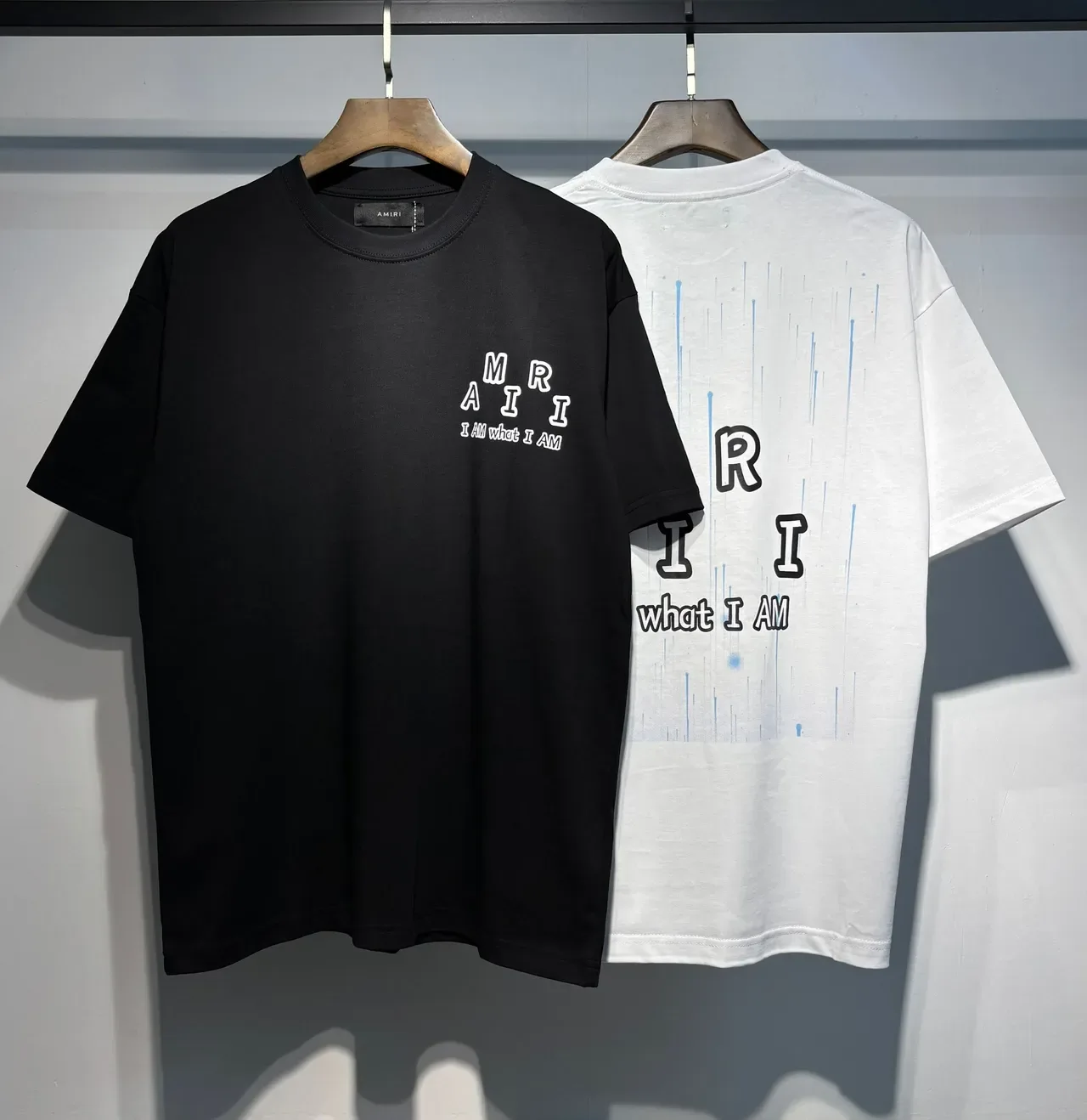 Black White Oversized Fit Back-Print Graphic T-Shirt 3