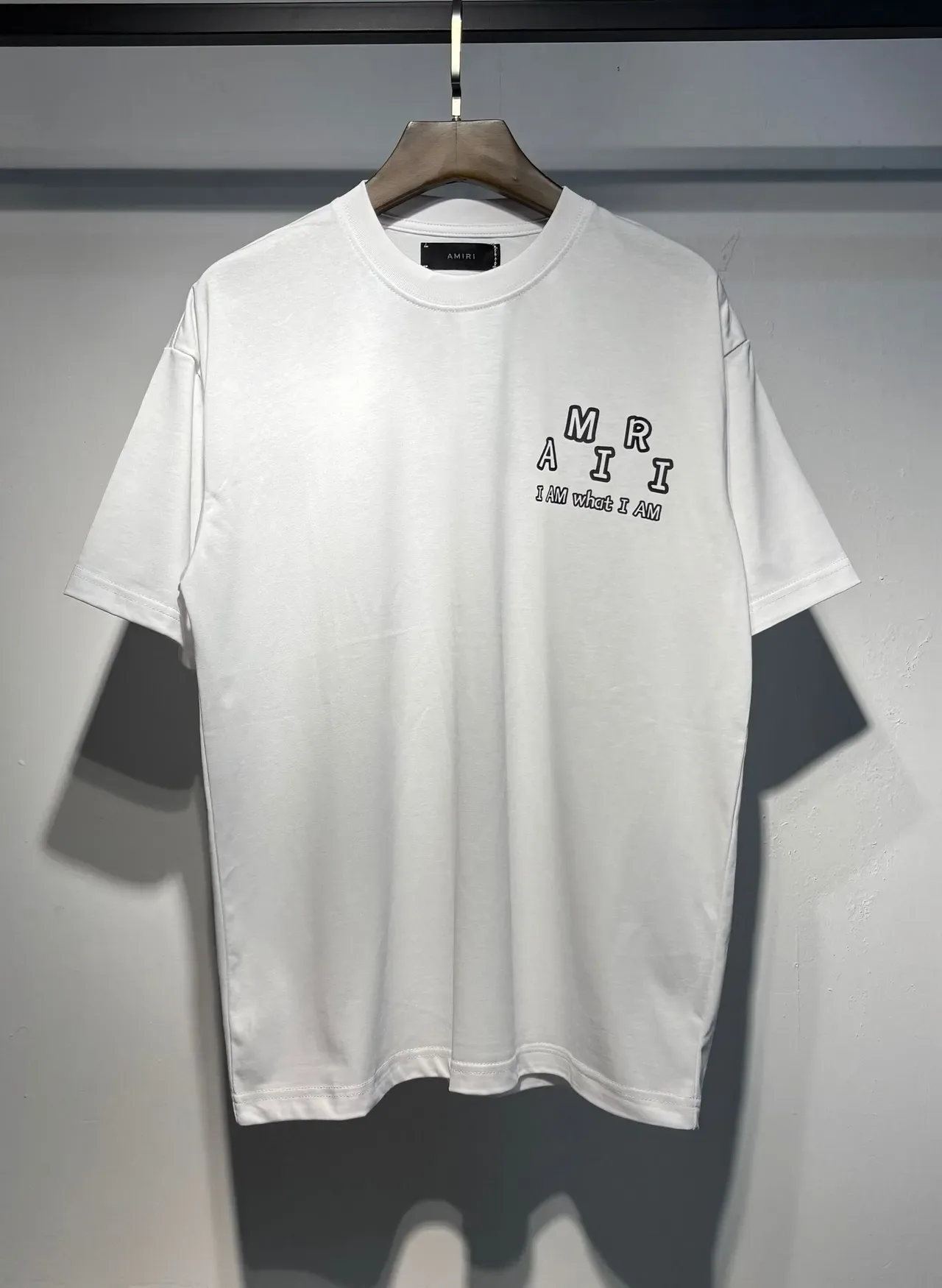 Black White Oversized Fit Back-Print Graphic T-Shirt 6