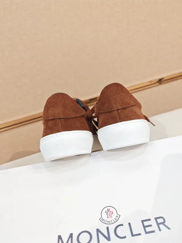Brown Suede Low-Top Lace-Up Sneaker 3