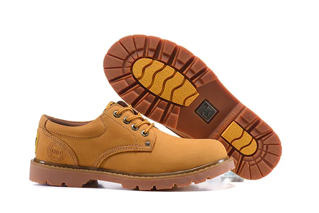 CAT Bottes de Travail Moc-Toe Marron 3