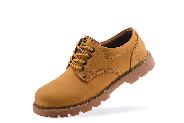 CAT Bottes de Travail Moc-Toe Marron 4