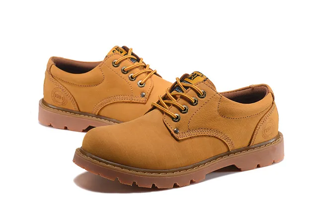 CAT Bottes de Travail Moc-Toe Marron 5