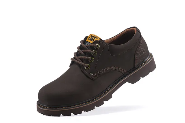 CAT Bottes de Travail Moc-Toe Marron 11