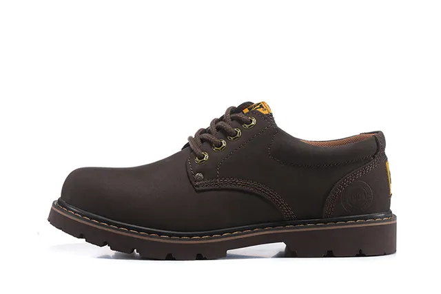 CAT Bottes de Travail Moc-Toe Marron 14