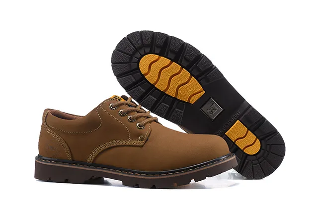 CAT Bottes de Travail Moc-Toe Marron 17