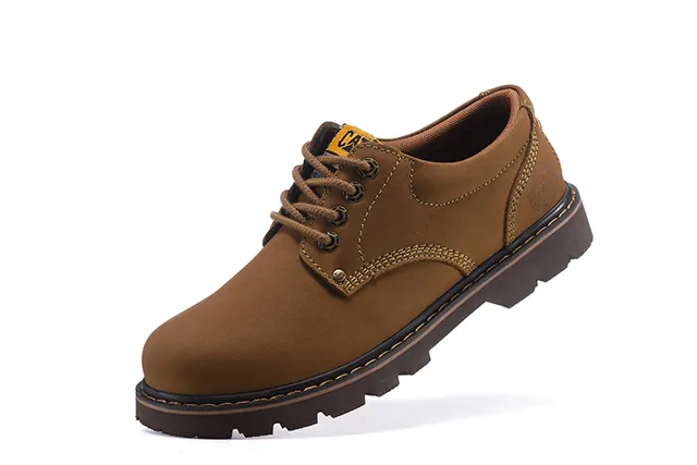 CAT Bottes de Travail Moc-Toe Marron 18