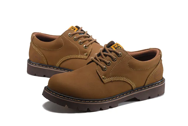 CAT Bottes de Travail Moc-Toe Marron 19