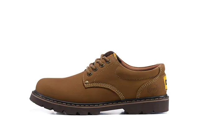 CAT Bottes de Travail Moc-Toe Marron 21