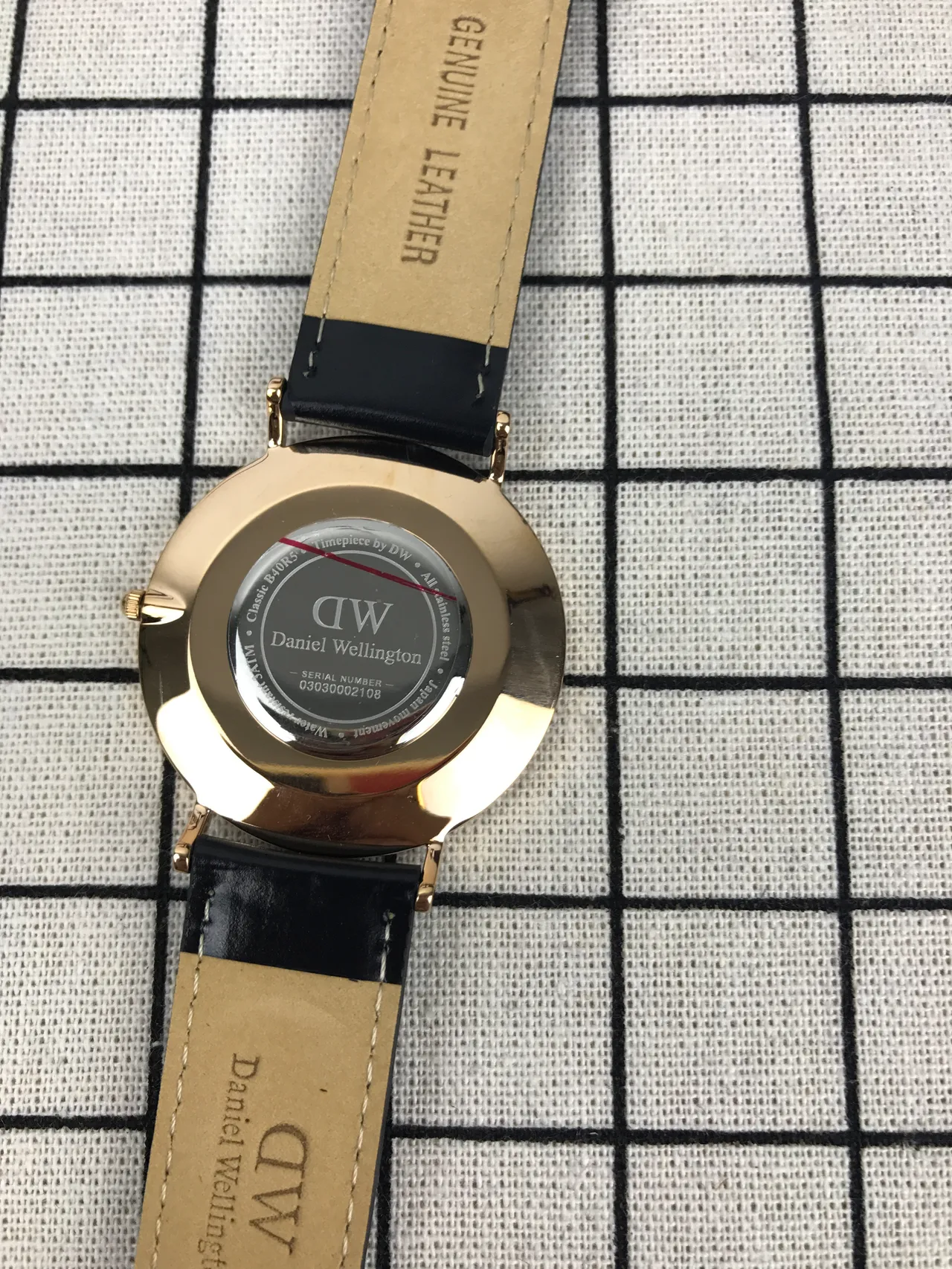 Daniel Wellington Classic Black Gold Minimalist Thin Case Quartz Watch 2