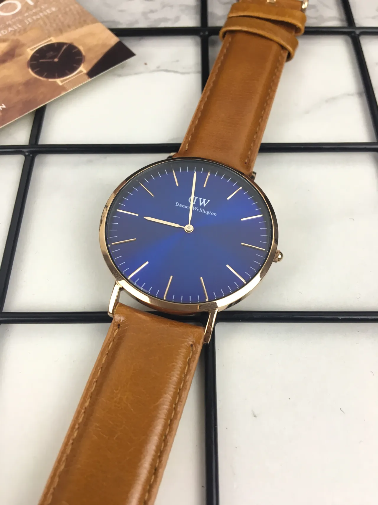 Daniel Wellington Icon 蓝色日出 石英表 5
