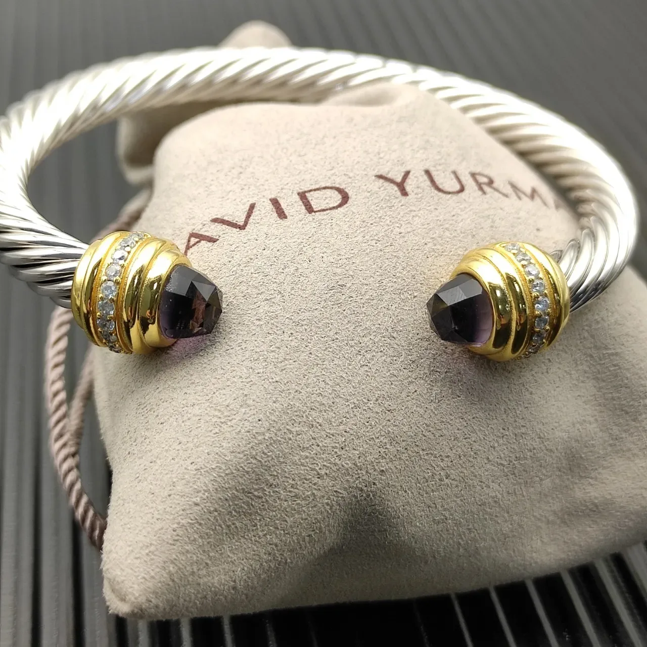 David Yurman Cable Classics Albion Doublet Twisted Cable Bracelet 4