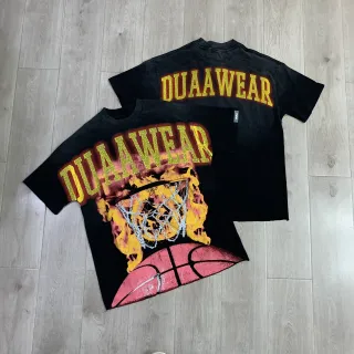 DUA A WEAR t-shirt oversize de basketball à imprimé graphique