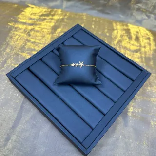 金色调 Pavé 海星簇形手链
