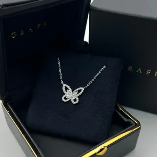 Graff Butterfly Pavé ডায়মন্ড নেকলেস