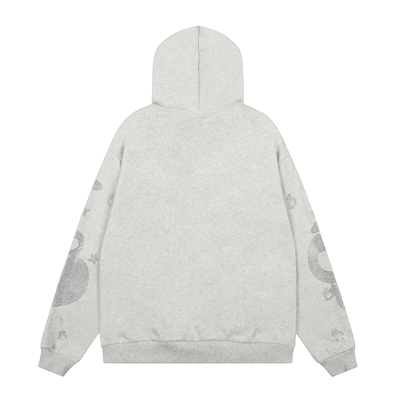 Chándal gris heather con estrellas de strass 3