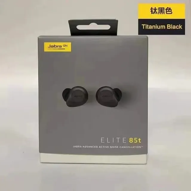 Jabra Noir Beige Compacte Sans Tige Conception Mate Et Métallique Finition Contraste TWS Écouteurs 2