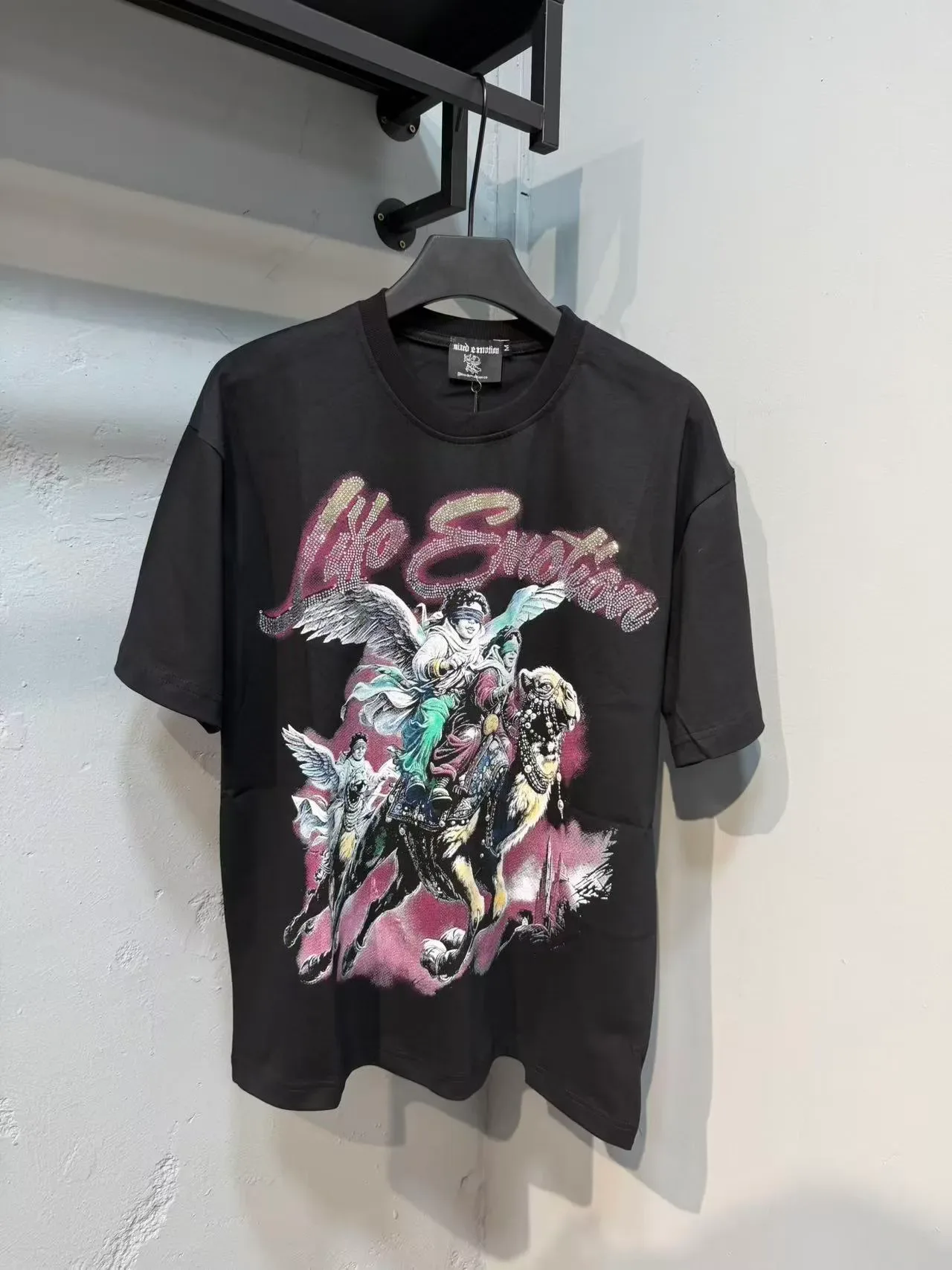 Lime Green Oversized Graphic Print T-Shirt 4