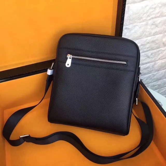 Montblanc Meisterstück Leather Collection Black Structured Messenger Bag 8