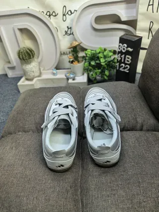 Olive Gray Laceless Strap Sneakers 8