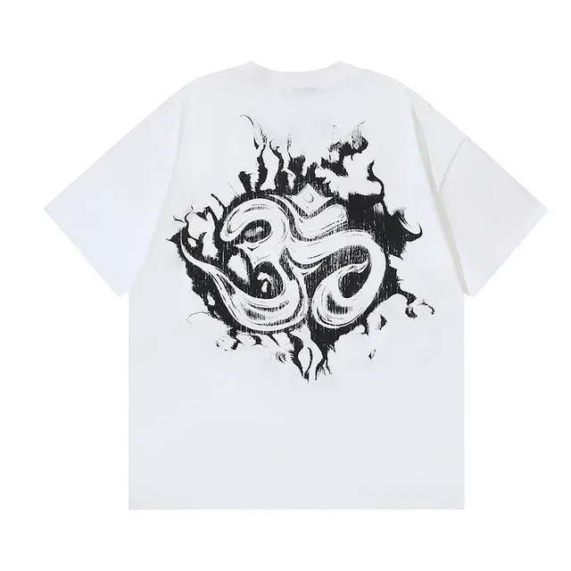 Oversized Graphic Print T-Shirt 10