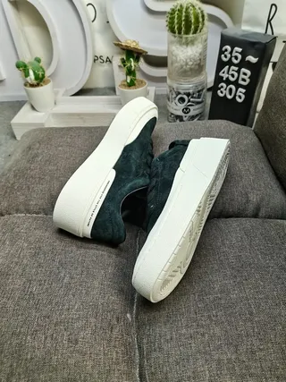 Pastel Pink Platform Lifestyle Sneakers 16