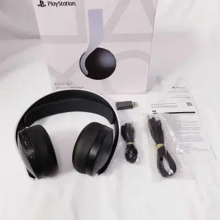 PlayStation Pulse 3D Wireless Headset Black Over-Ear Headphones