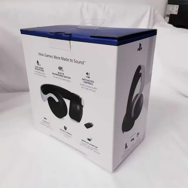 PlayStation Pulse 3D Auriculares Inalámbricos Negros Over-Ear 2