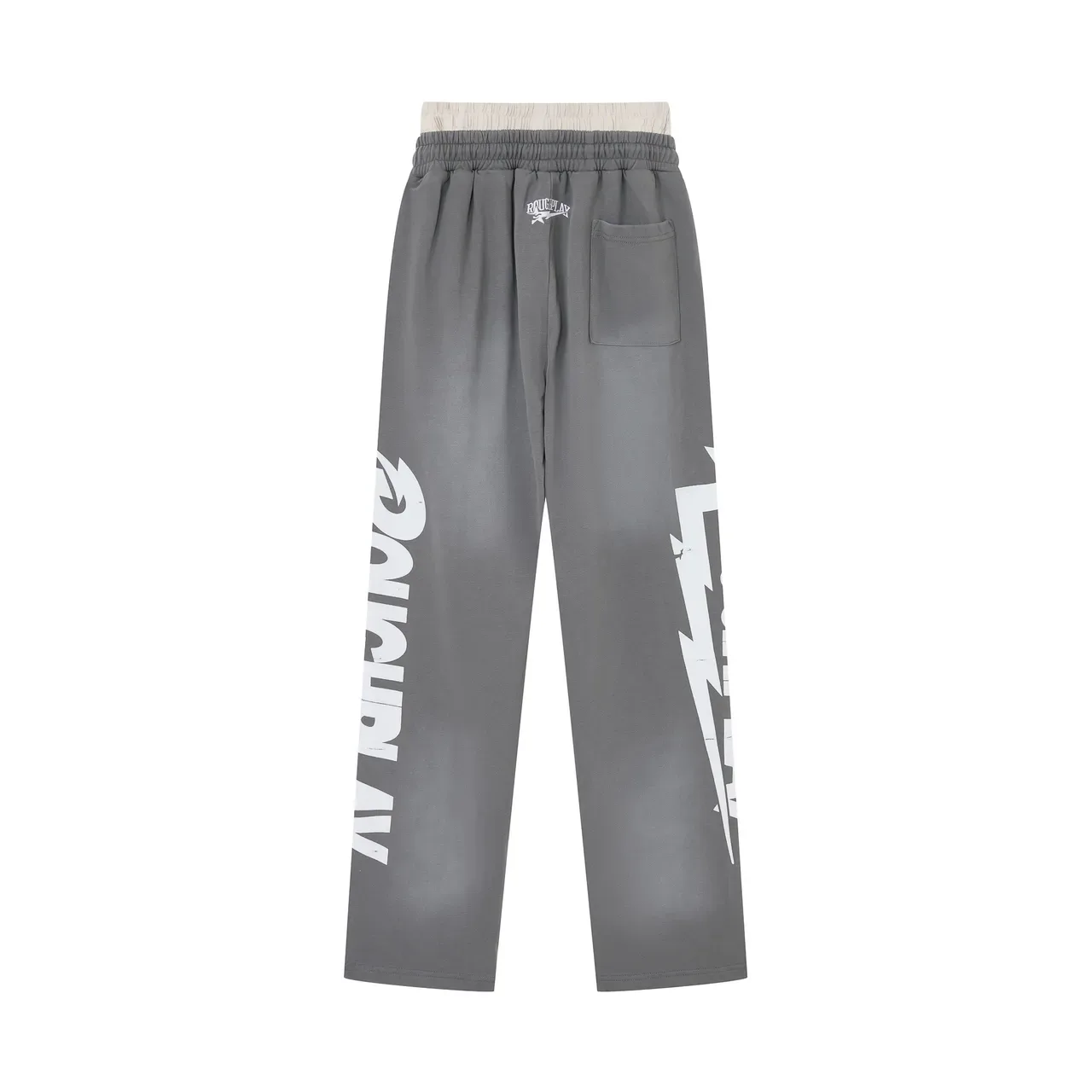 Pantalon Jogger à impression graphique ROUGH 3
