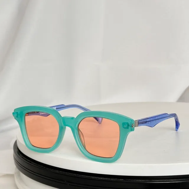Transparent Gray and Tortoiseshell Geometric Optical Glasses 8