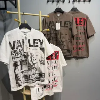 VALLEY Camiseta oversized con estampado gráfico de Marilyn Monroe